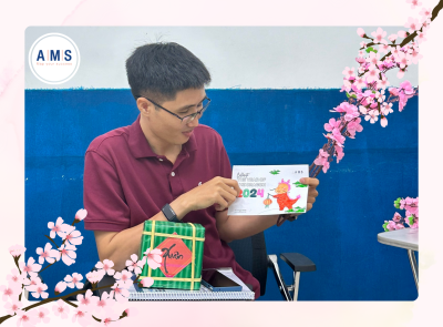 Lớp PreInter-A Vui Tết c&ugrave;ng AMS