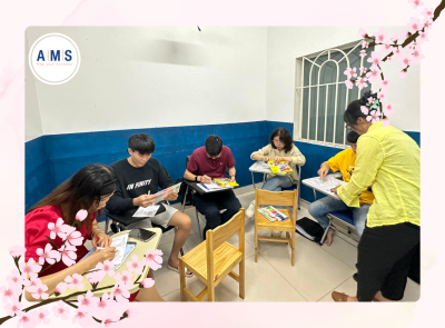 Lớp PreInter-A Vui Tết c&ugrave;ng AMS
