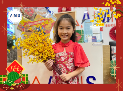 Lớp Super 3-A Vui Tết c&ugrave;ng AMS (CS1)