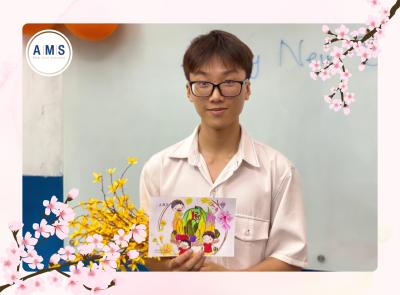Lớp PreInter-B Vui Tết c&ugrave;ng AMS 